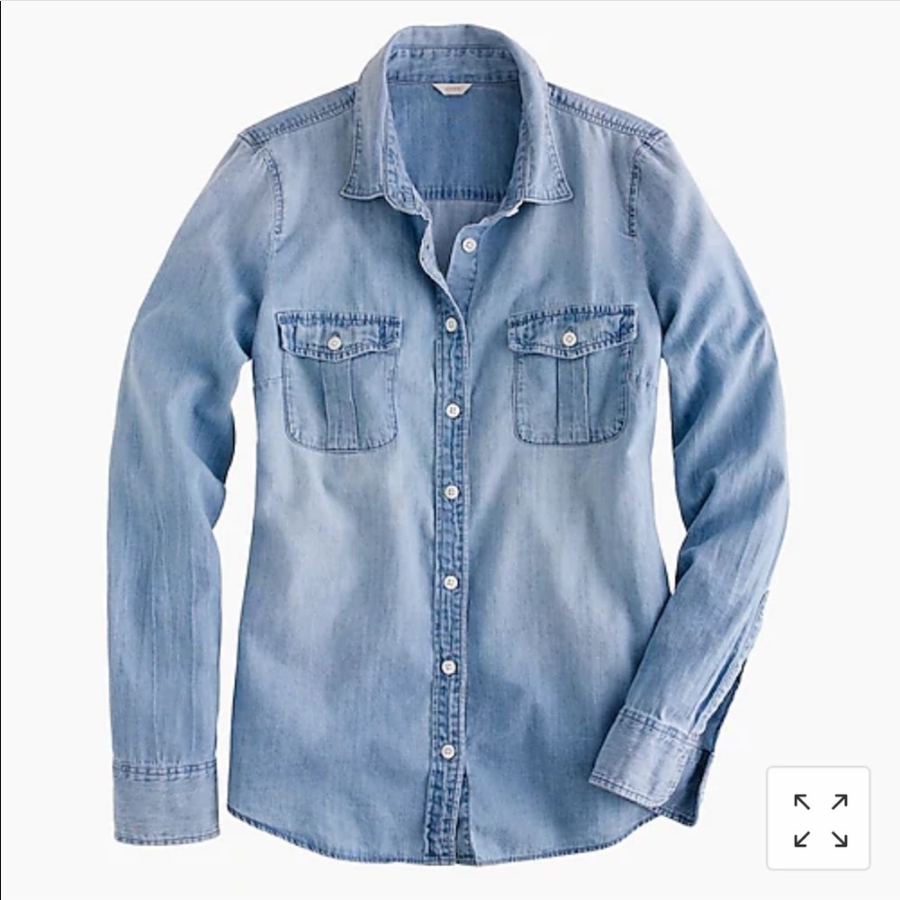 J. Crew Keeper Chambray Shirt